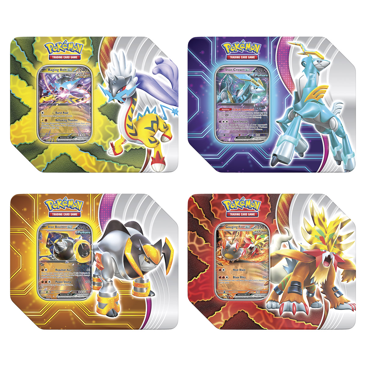Pokémon TCG Collezione Premium Paradox Saggezza – 3 Carte Promo Ferro + 7 Bustine